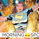 Lana in her Superwoman persona on the cover of Superwoman #10.